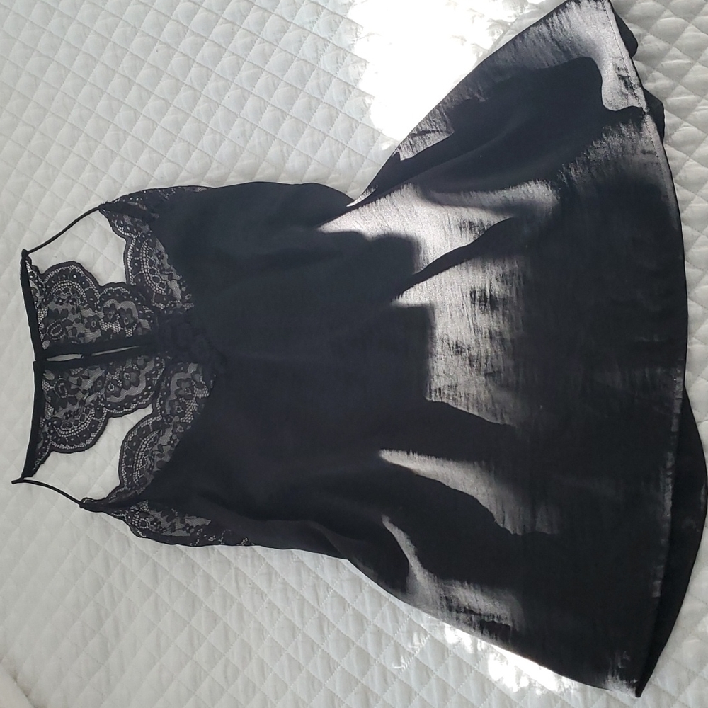 Black Slip Tank